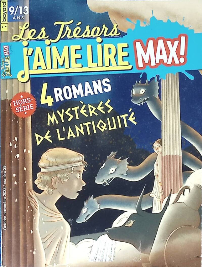 SCHÄTZE Ich liebe es, Max zu lesen! Nr. 10. 4 100% TIERROMANE - Bayard - 2023 - Buch