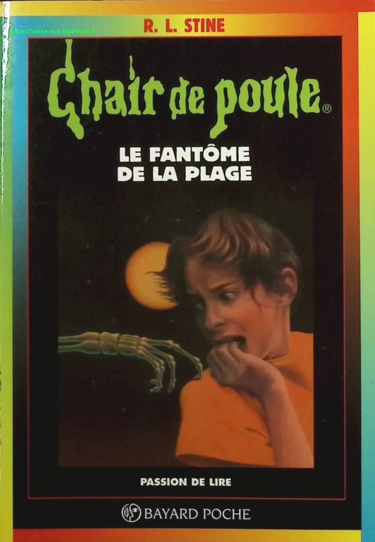 Chair De Poule Tome 8 - Le Fantôme De La Plage - R. L. Stine - livre