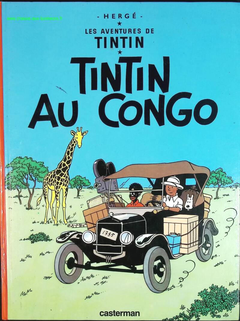 Tintin - Tome 2 - Tintin au congo - Hergé - livre BD
