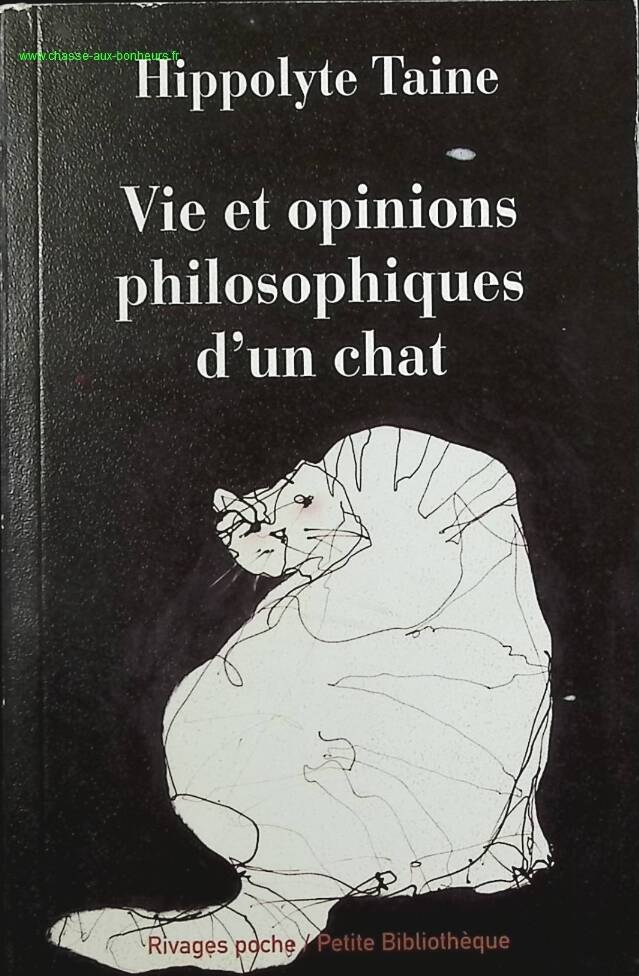 Lives and Philosophical Opinions of a Cat - Hippolyte Taine - book