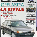 Opel Astra - L'auto journal - n° 18 - 1991 - Zeitschriftenrezension - Auto