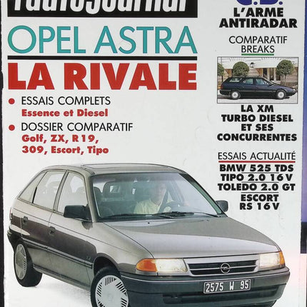 Opel Astra - L'auto journal - n° 18 - 1991 - Zeitschriftenrezension - Auto