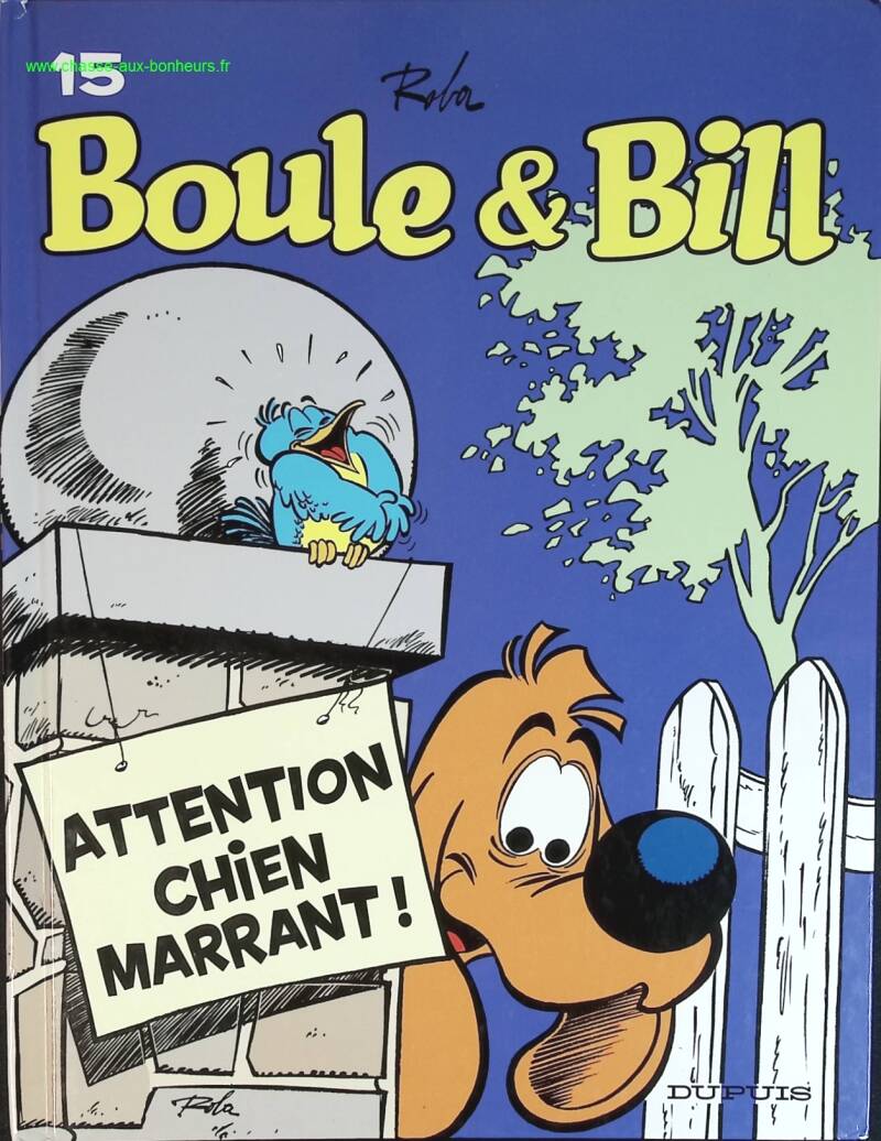 Boule et Bill, T15 - Attention chien marrant ! - Jean Roba - livre BD