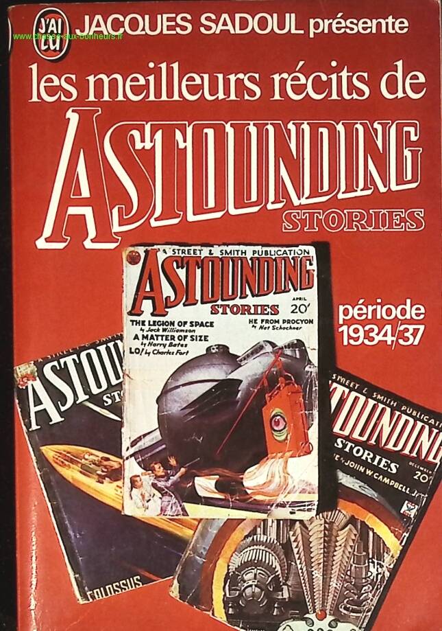 Die besten Geschichten aus der Astounding Stories-Periode 1934-37 - Jacques Sadoul - Buch