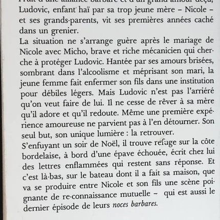 Die Barbarenhochzeit - Yann Queffélec - 2006 - Buch