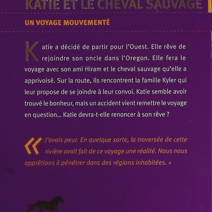 Katie et le cheval sauvage, Tome 2 - Un voyage - Kathleen Duey - livre
