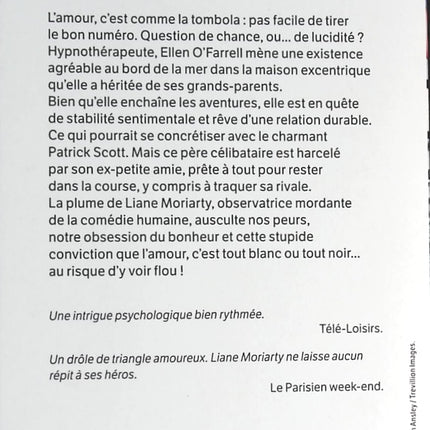 Amours et autres obsessions – Liane Moriarty – roman psychologique occasion - livre