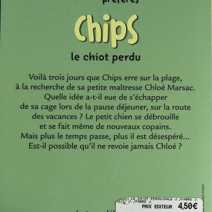 Chips le chiot perdu - Jenny Dale - livre