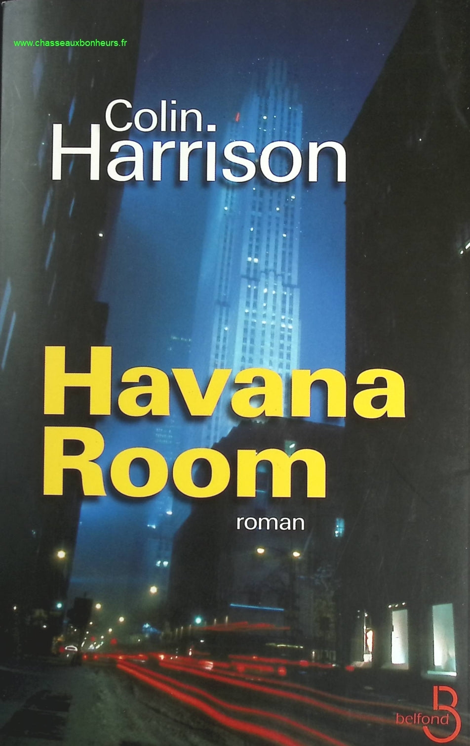 Havana room - Colin Harrison - livre
