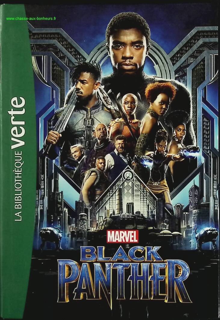 Black Panther bibliothèque verte - Marvel - livre