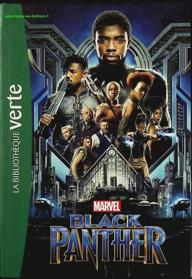 Black Panther bibliothèque verte - Marvel - livre