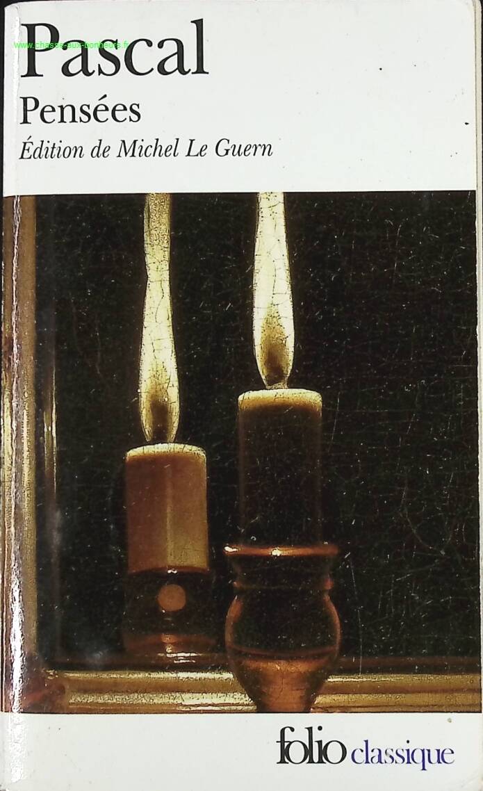 Thoughts - Blaise Pascal - book