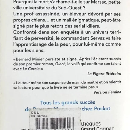Le Cercle – thriller policier suspense Montagne Pyrénées enquêtes et mystères – Bernard Minier - Livre