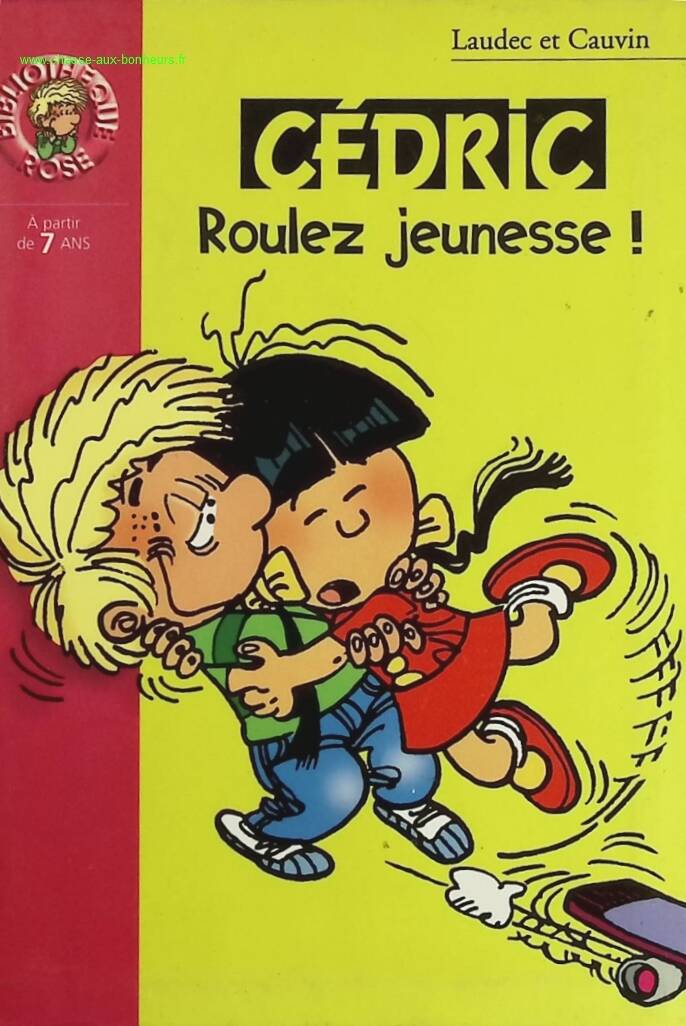 Cédric - Tome 4 bibliothèque rose - Laudec, Cauvin - livre