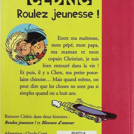 Cédric - Tome 4 bibliothèque rose - Laudec, Cauvin - livre