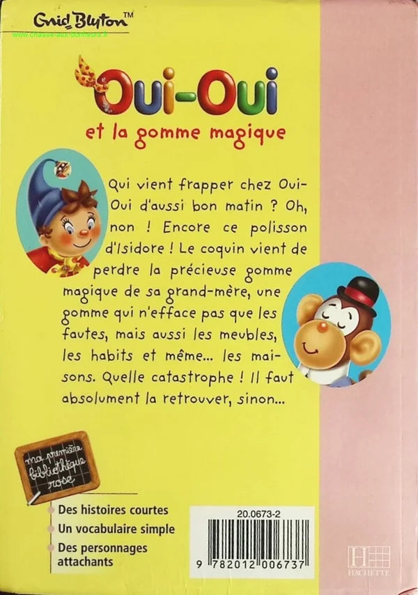 Noddy and the Magic Eraser Pink Library - Enid Blyton - book