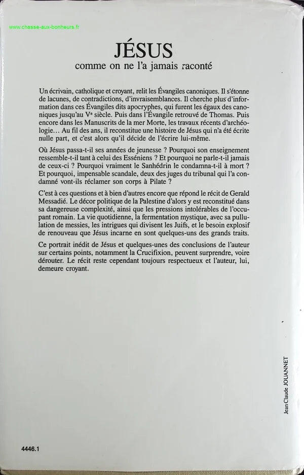 The Man Who Became God - Gerald Messadié - Book