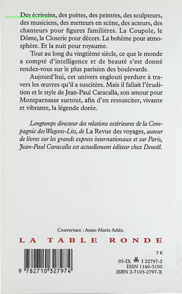 Montparnasse - The Golden Age - Jean-Paul Caracalla - book