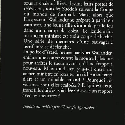 Le Guerrier solitaire - Henning Mankell - livre
