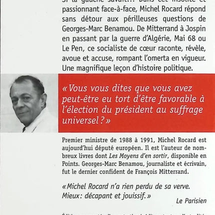 Wenn die Linke es wüsste. Interviews mit Georges-Marc Benamou - Michel Rocard - Buch