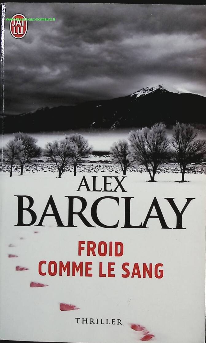 Cold as Blood - Alex Barclay - book