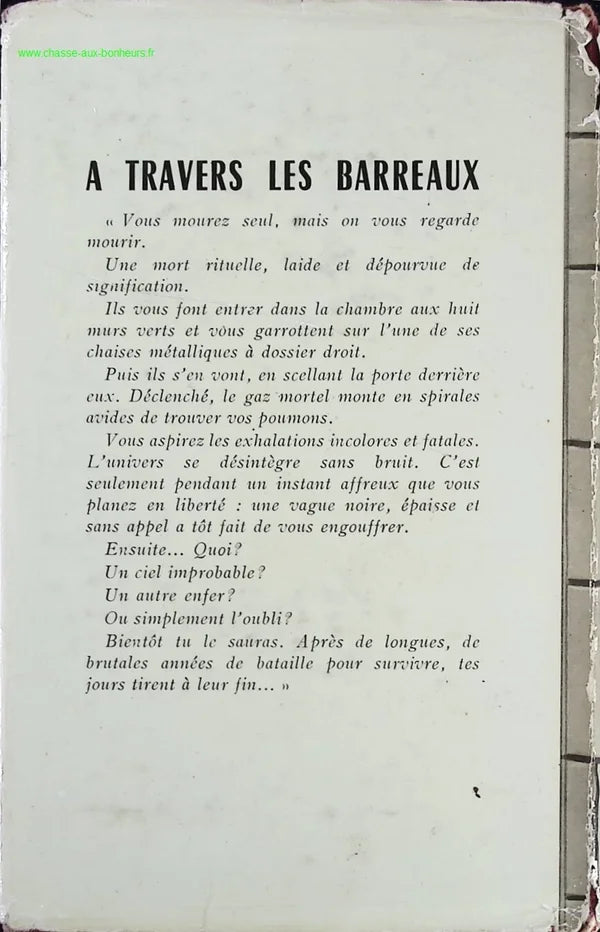 Through the Bars - Caryl Chessman - Book