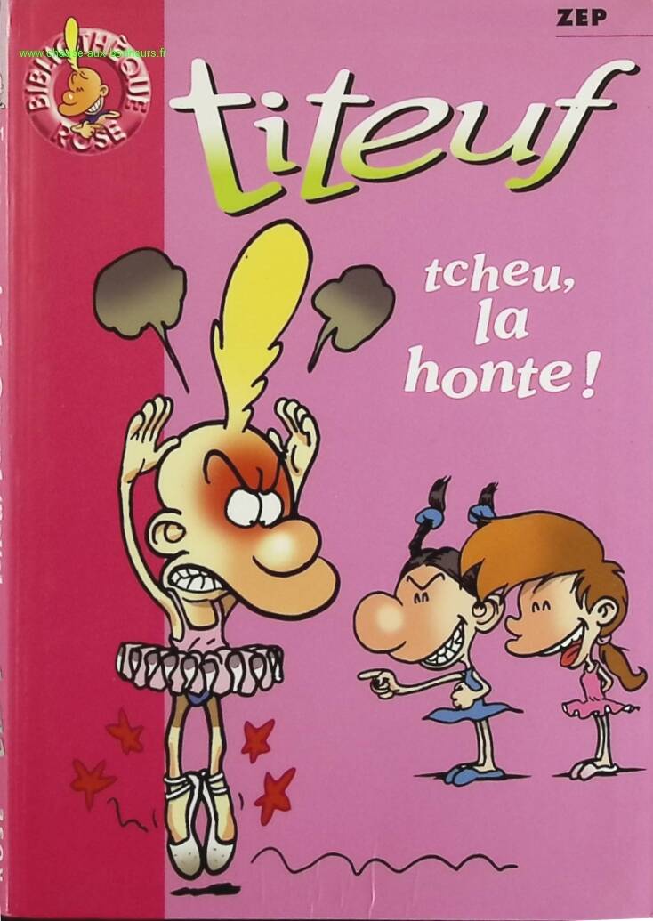 Titeuf 11 - Tcheu, the shame! Pink library - Zep - book