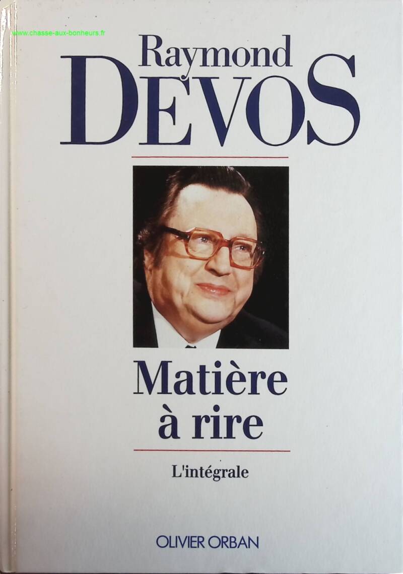 Laughing Matter - The Complete Collection - Raymond Devos - book