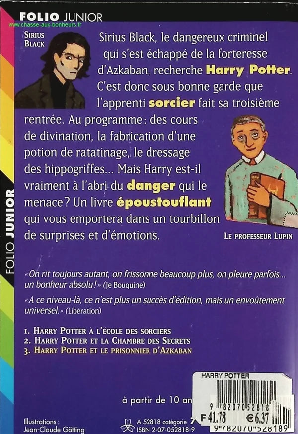 Harry Potter and the Prisoner of Azkaban - Joanne K. Rowling - Book