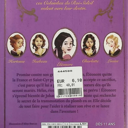 Die Tauben des Sonnenkönigs - Band 6 - Eleanor und der Alchemist - Anne-Marie Desplat-Duc - Buch