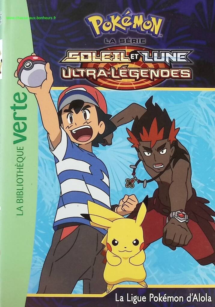 Pokémon Sun and Moon Volume 23 - The Alola Pokémon League - Green Library - Book