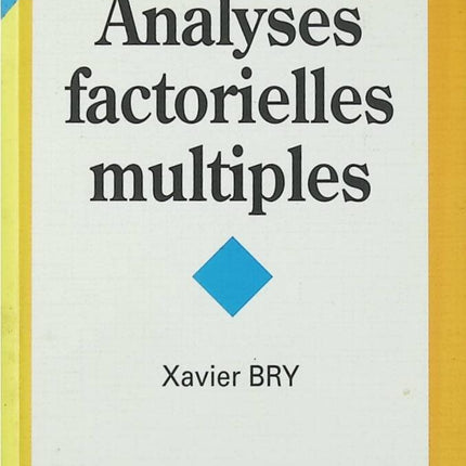 Multiple Factor Analysis - Xavier Bry - book