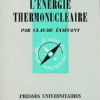 L'énergie thermonucléaire - Claude Etiévant - livre