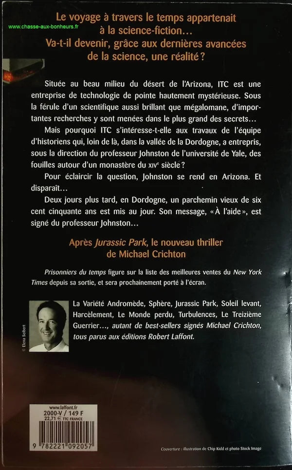 Prisoners of Time - Michael Crichton - book