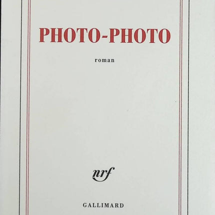 Photo-Photo - Marie Nimier - livre