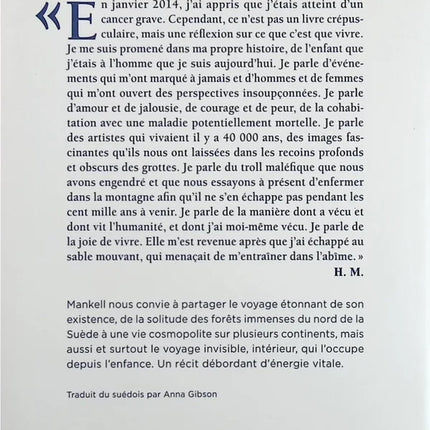Sable mouvant - Fragments de ma vie - Autobiographie et souvenirs de Henning Mankell - livre