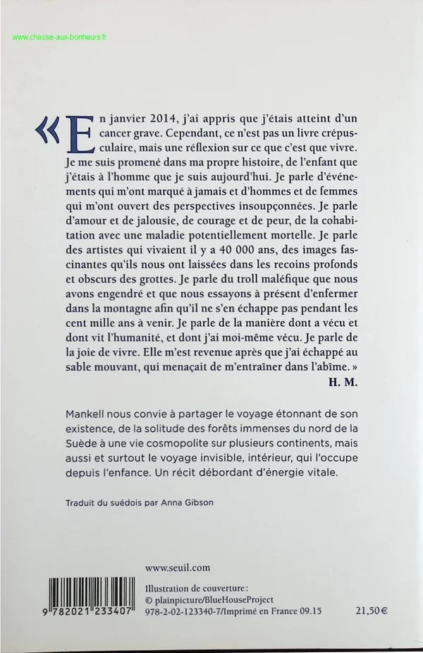 Quicksand - Fragments of My Life - Henning Mankell - book