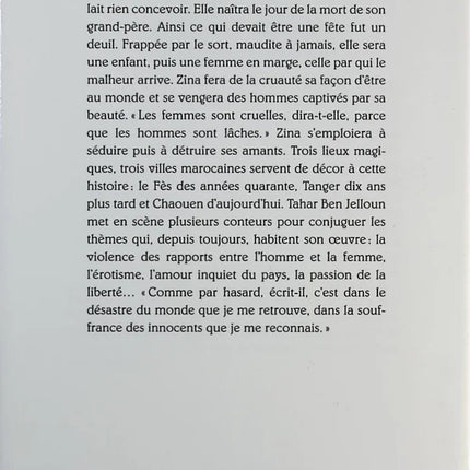 The Night of Error - Tahar Ben Jelloun - Book