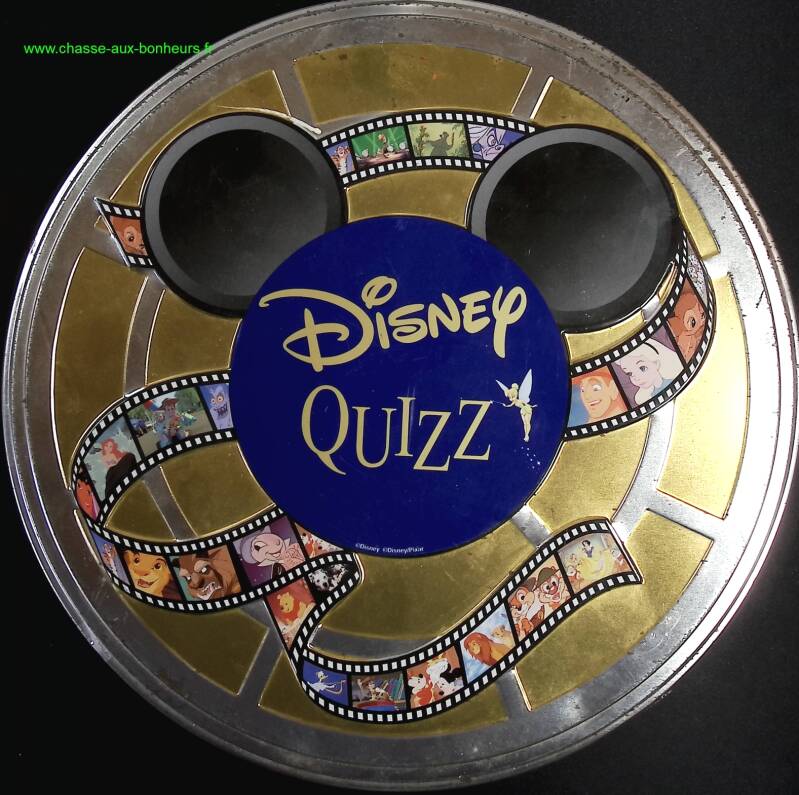 Disney Quizz Metal Box - board game