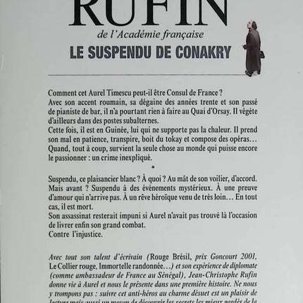 Der suspendierte Mann von Conakry - Jean-Christophe Rufin - 2018 - Buch