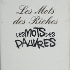 Les mots des riches les mots des pauvres - Jean-Louis Fournier - 2009 - livre