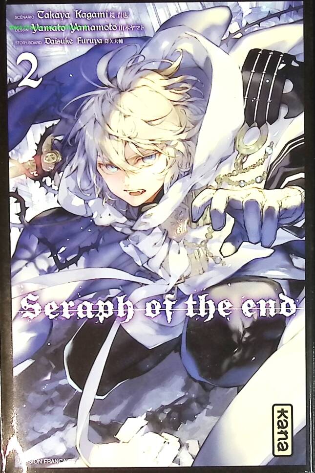 Seraph of the end - Tome 2 - Takaya Kagami - livre Manga