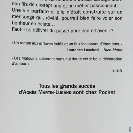 Une évidence – Agnès Martin-Lugand – Roman émouvant sur l’amour et les choix de vie - livre