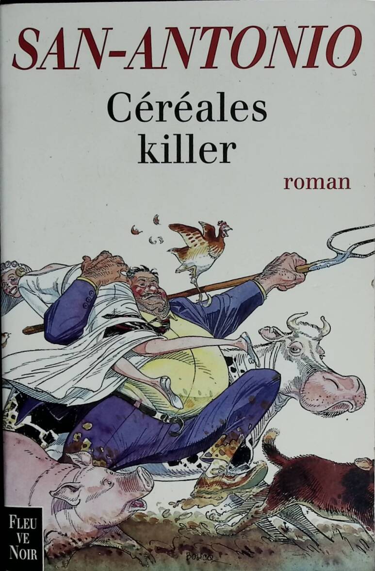 Céréales killer - San-Antonio - 2001 - livre