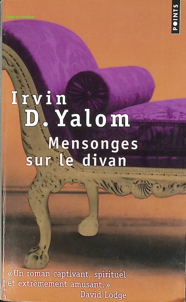 Mensonges sur le divan - Irvin D. Yalom - livre