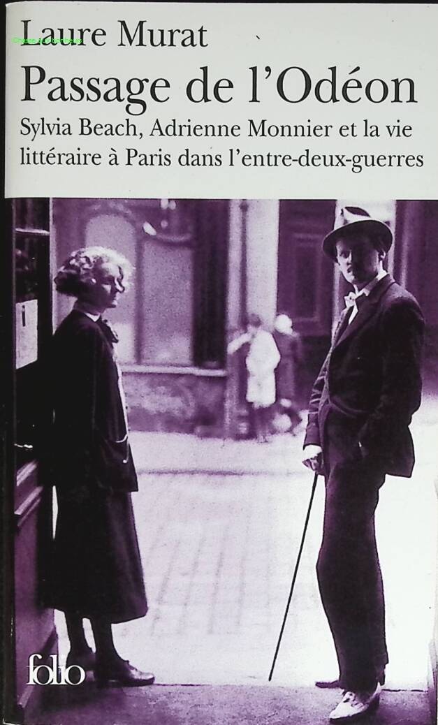 Passage de l'Odéon - Sylvia Beach, Adrienne Monnier et la vie littéraire à Paris dans l'entre-deux-guerres - Laure Murat - livre