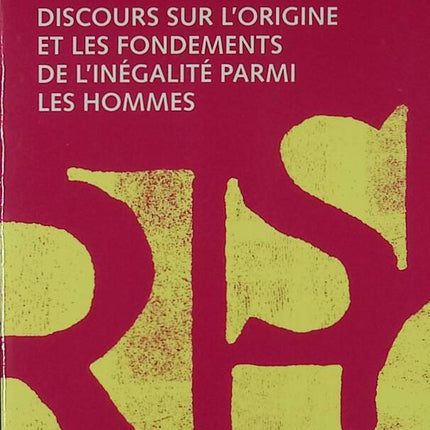 Discourse on the Origin and Foundations of Inequality among Men - Jean-Jacques Rousseau - 2016 - book