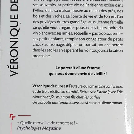 A cherry tomato clafoutis - Véronique de Bure - Book