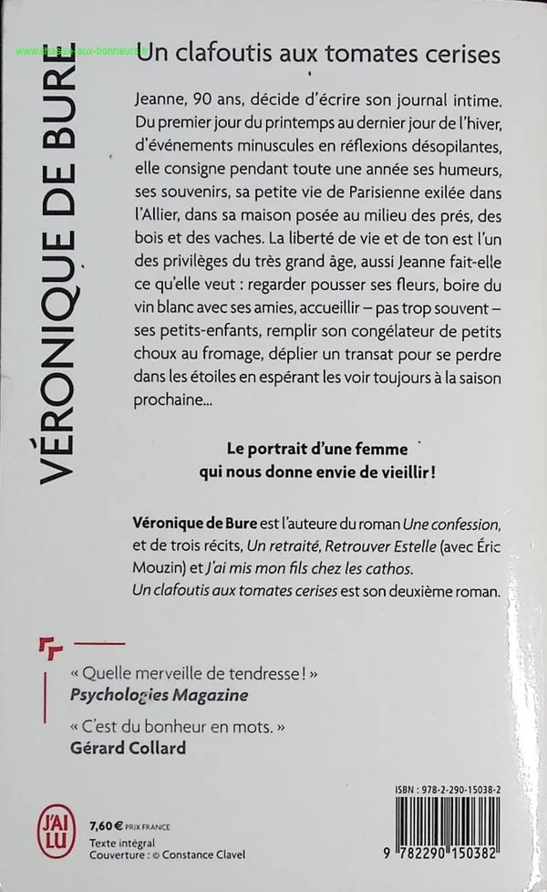 A cherry tomato clafoutis - Véronique de Bure - Book