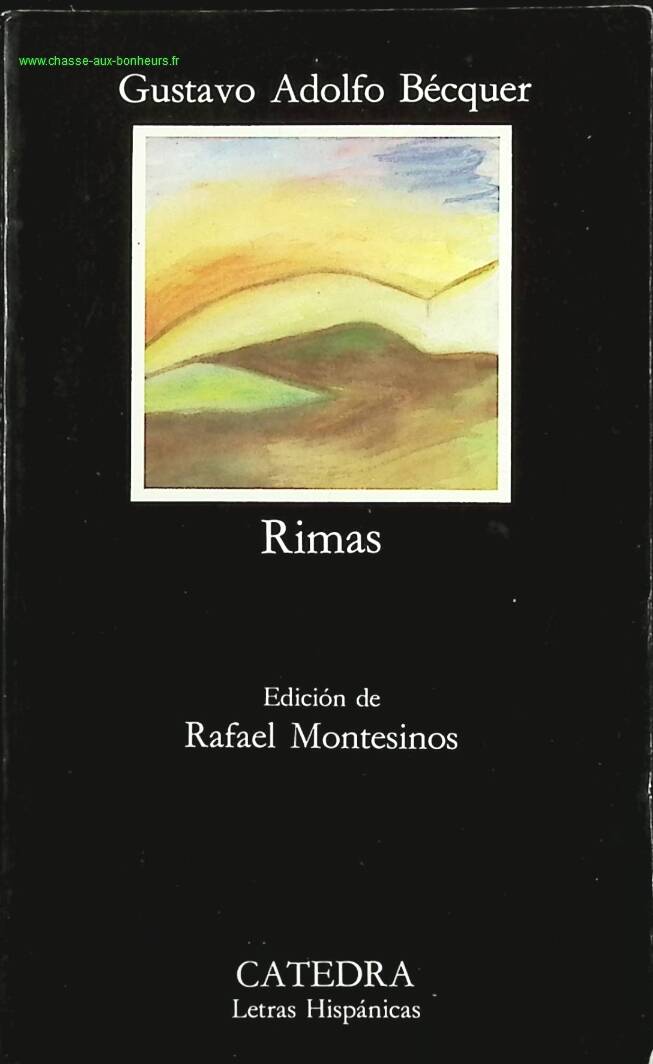 Rimas - Gustavo Adolfo Bécquer - book in Spanish